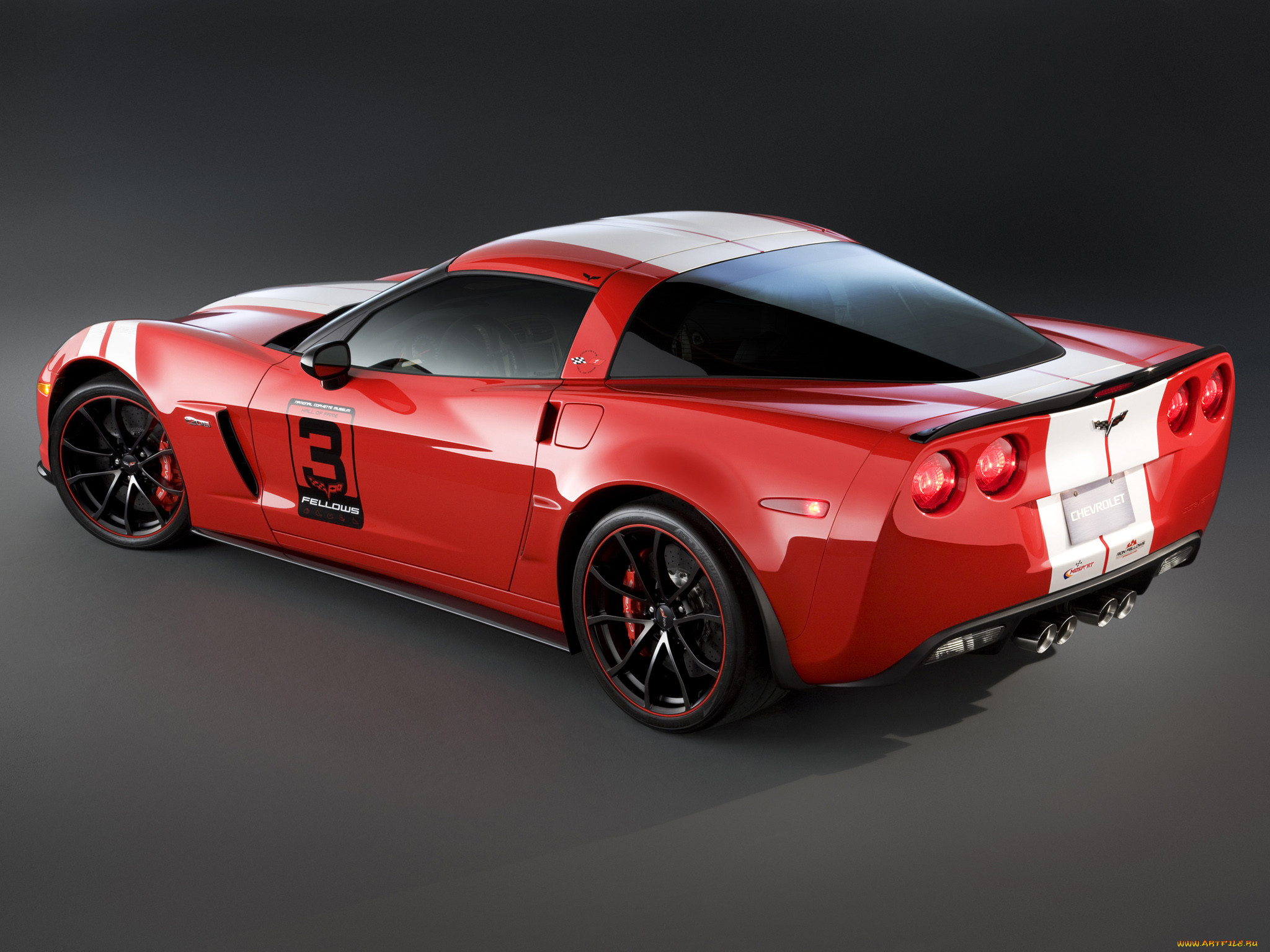 corvette, z06, ron, fellows, hall, of, fame, tribute, concept, 